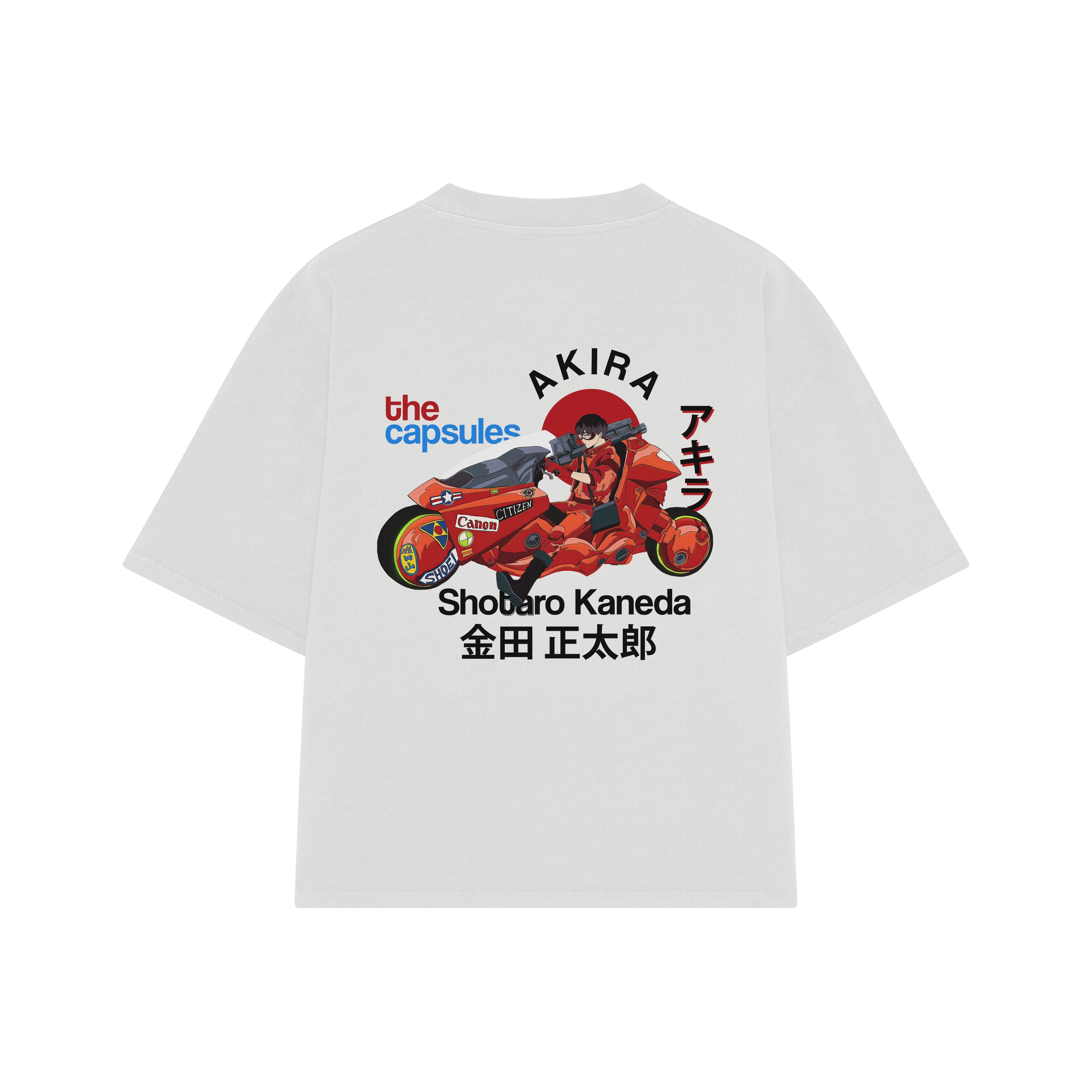 Neo Tokyo | Rojo y Caos #00030 - Playera Oversized Premium