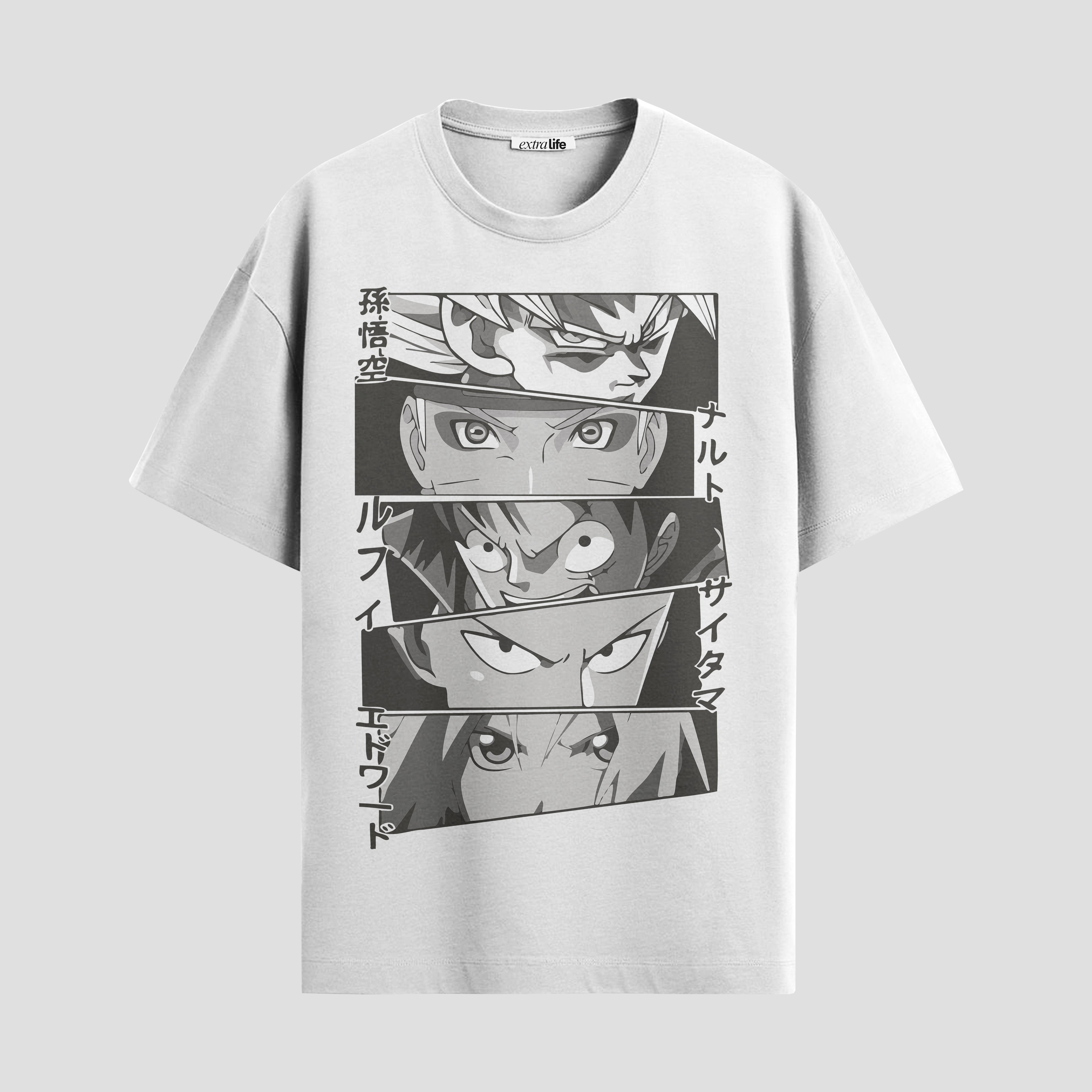 El Mundo del Anime | Los Rostros Legendarios #00048 - Playera Standard Fit
