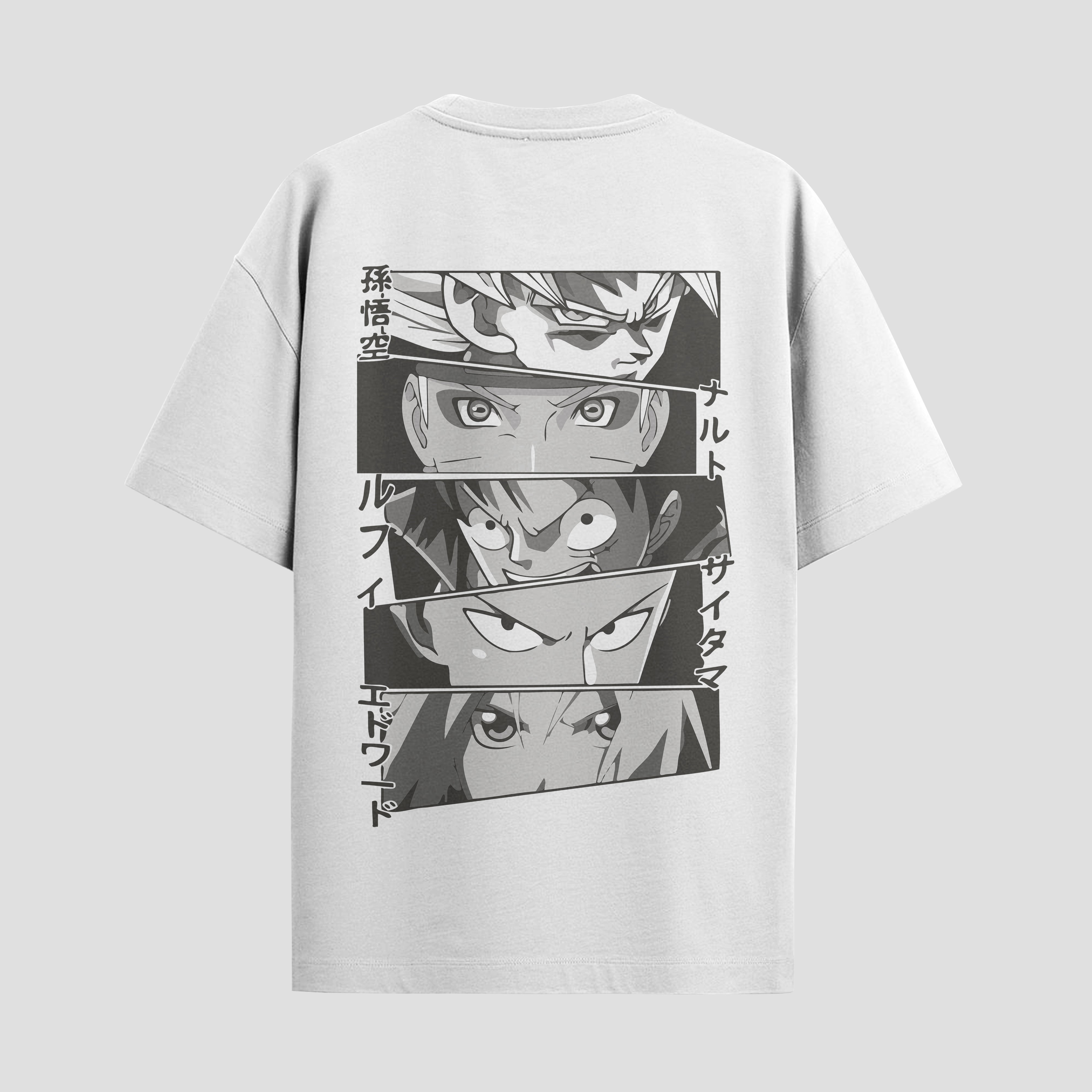 El Mundo del Anime | Los Rostros Legendarios #00048 - Playera Standard Fit