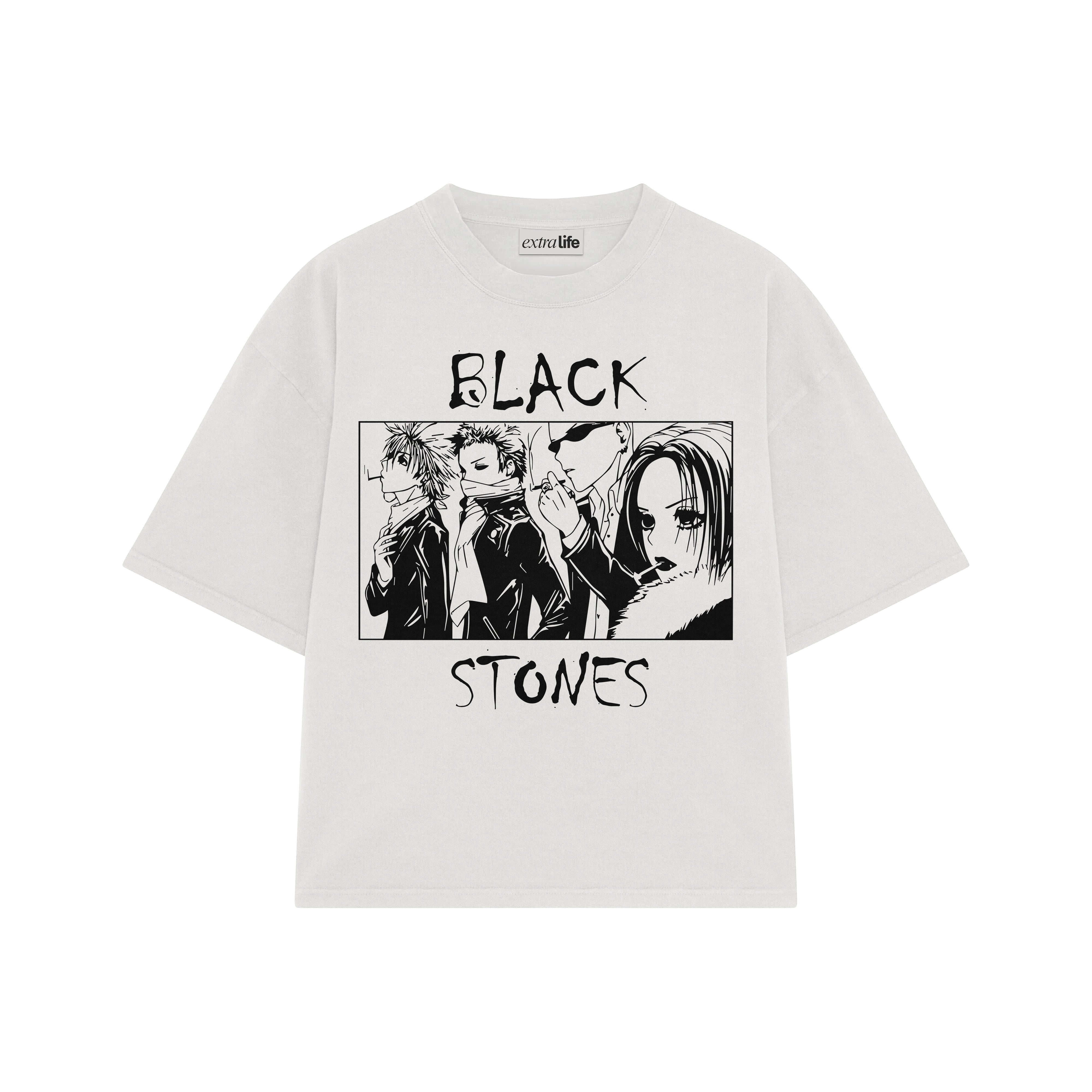 Dos Destinos Un Nombre | Black Stones #00246 - Playera Oversized Premium