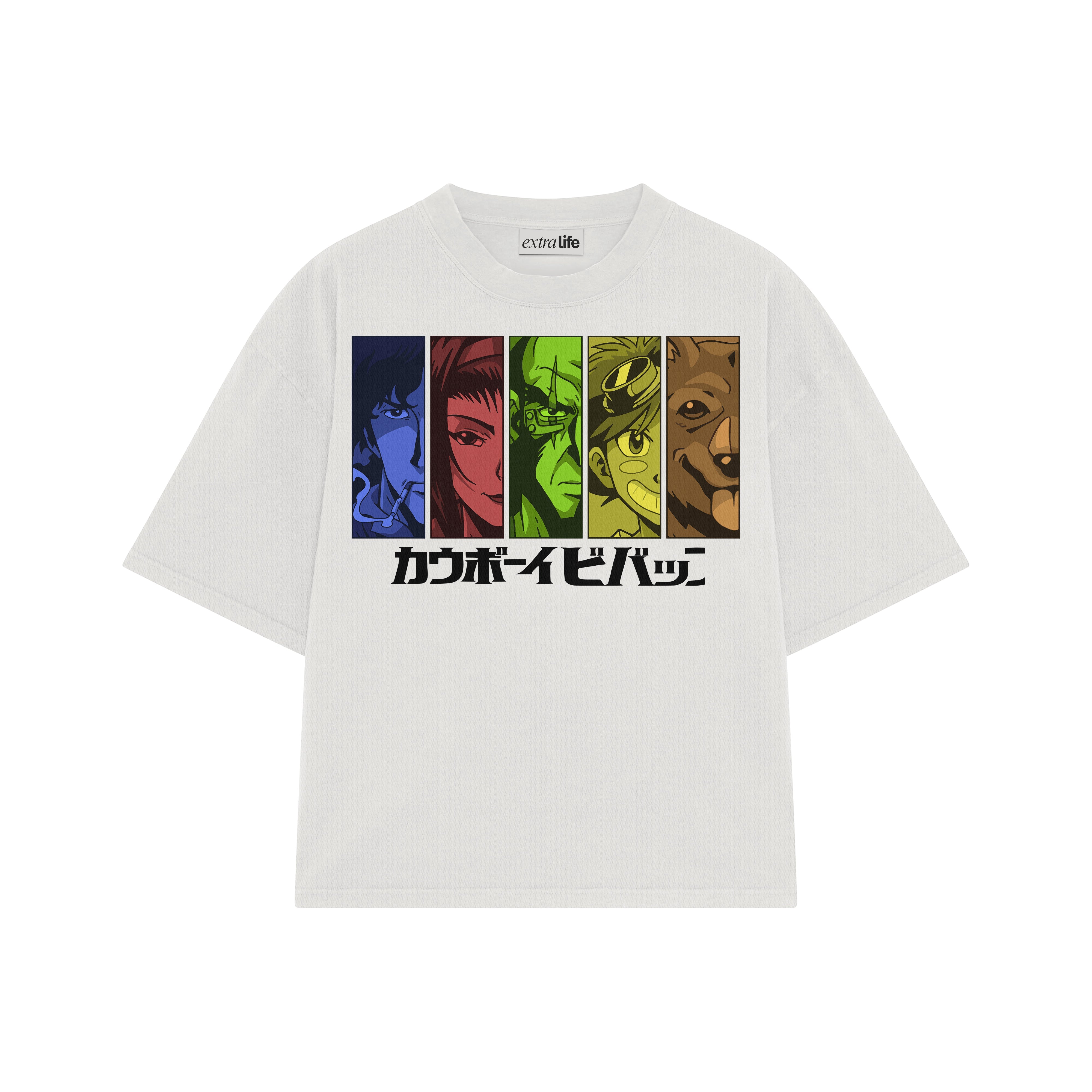 Vaqueros del Espacio | Las Caras del Cosmos #00516 - Playera Oversized Premium