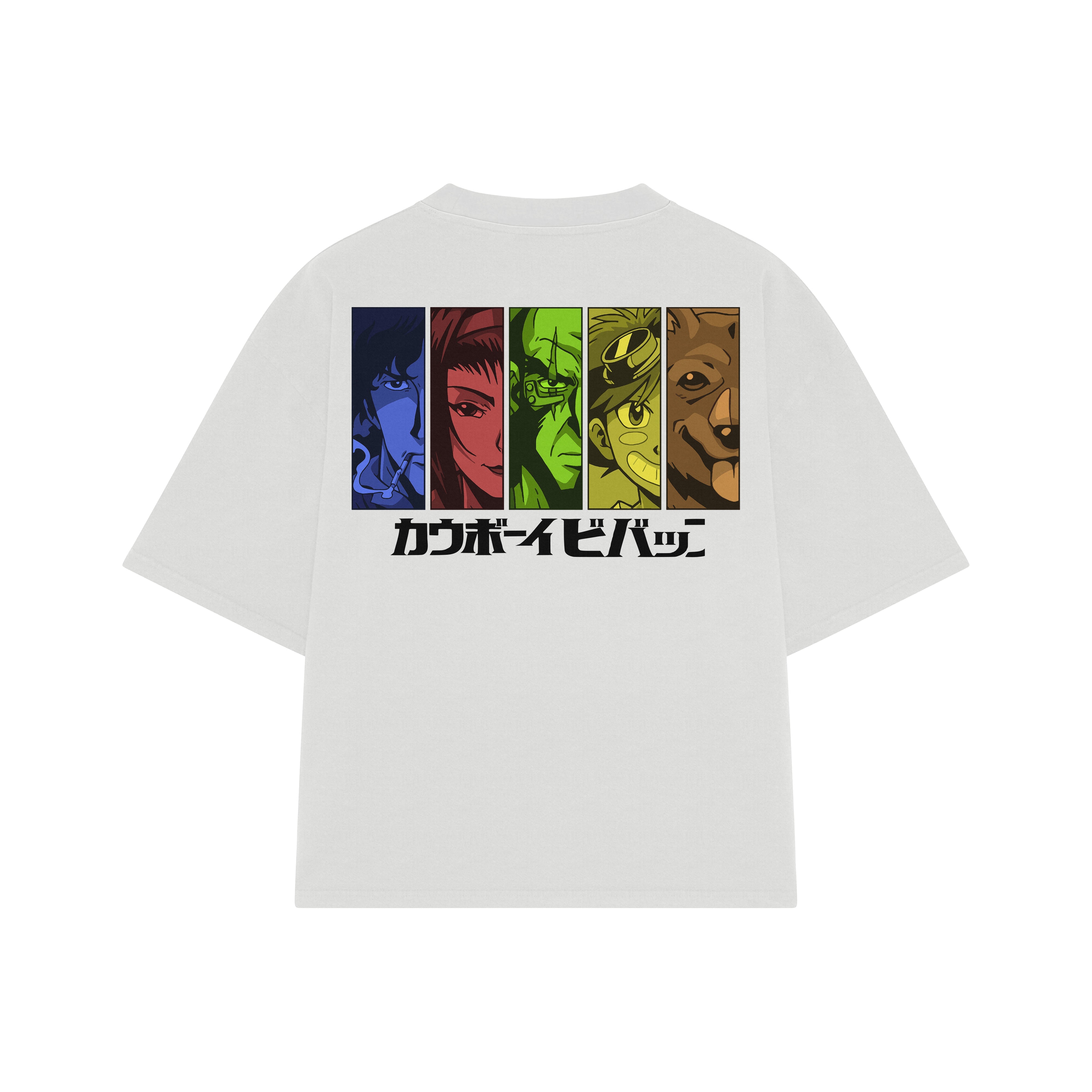 Vaqueros del Espacio | Las Caras del Cosmos #00516 - Playera Oversized Premium