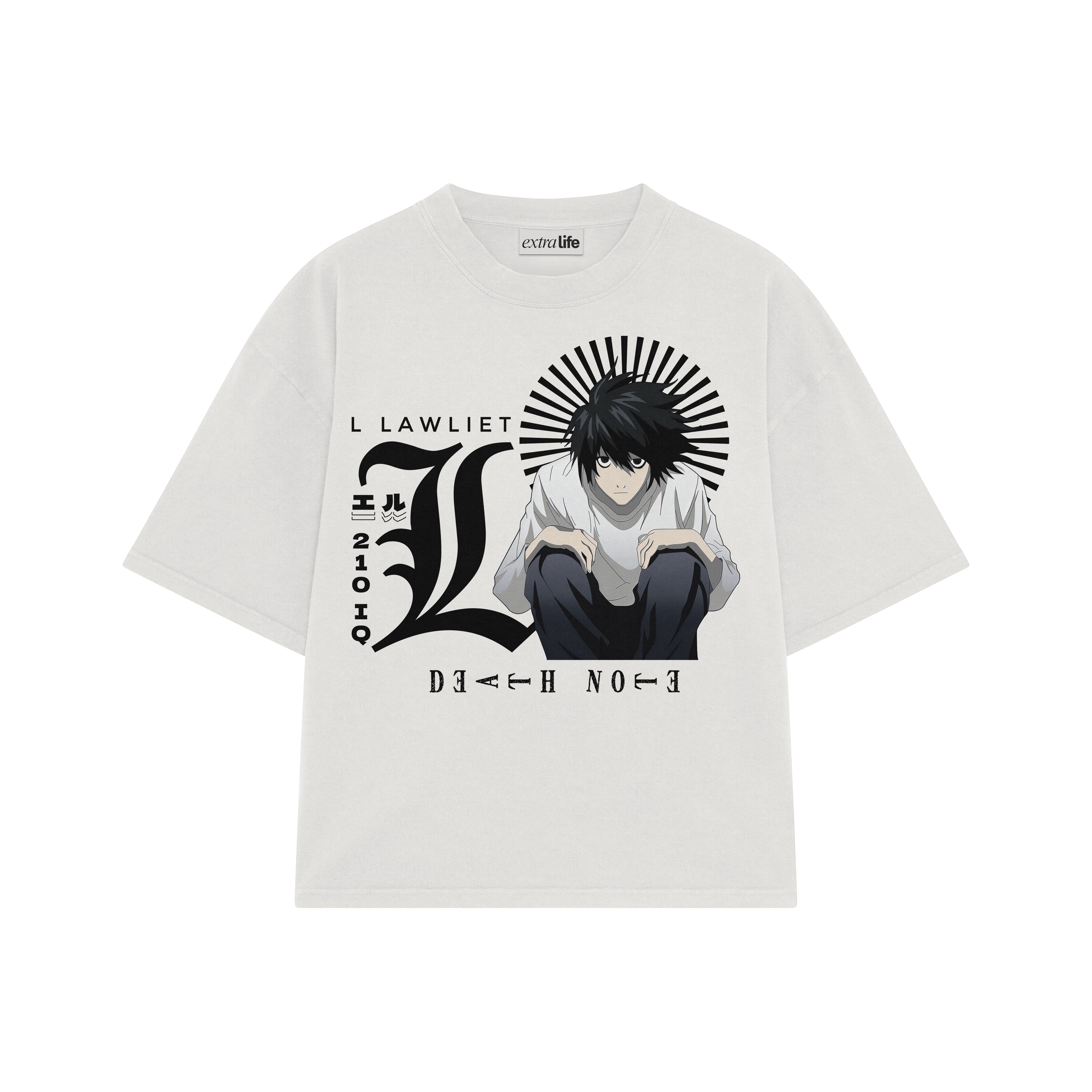 El Cuaderno del Juicio | El Enigma L #00931 - Playera Oversized Premium
