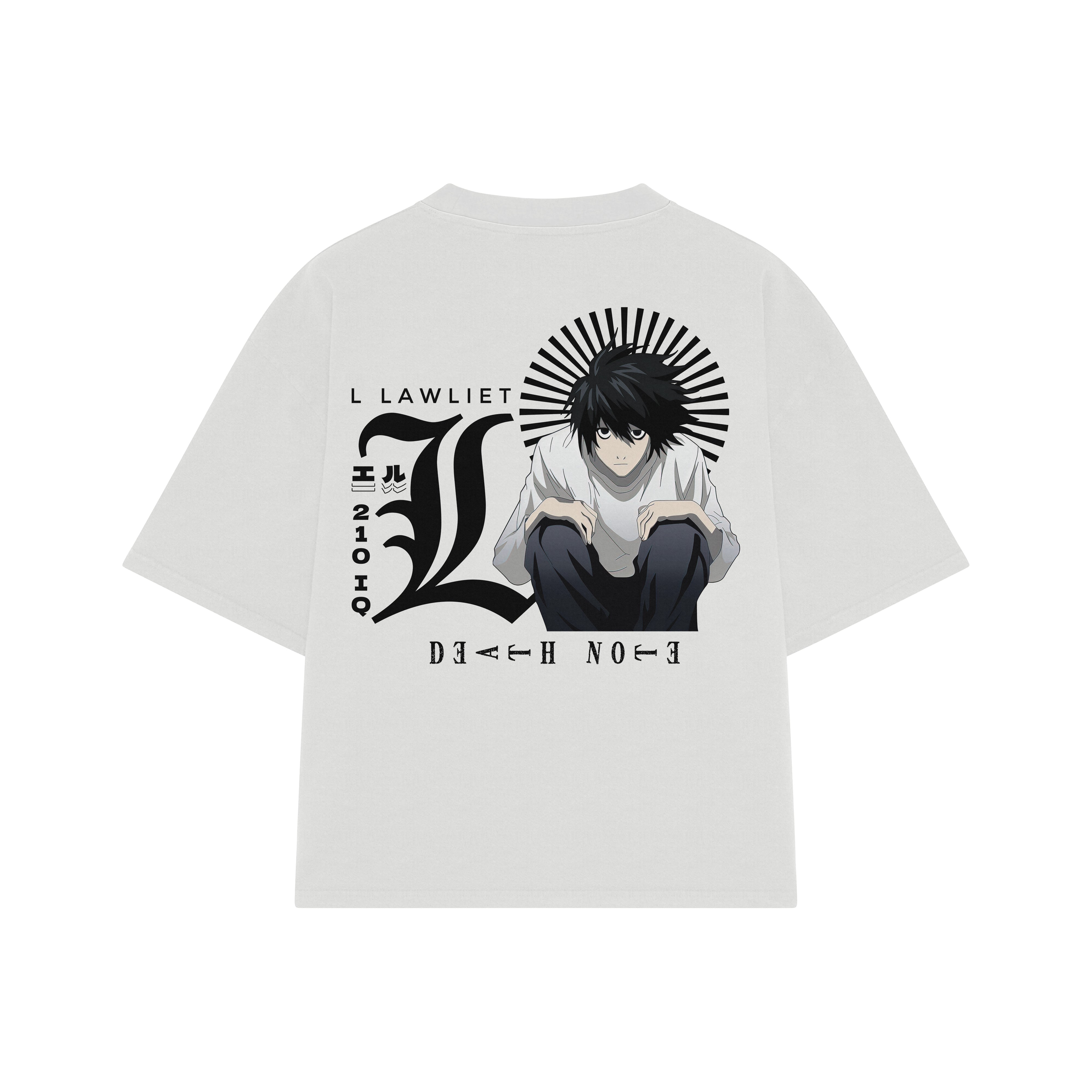 El Cuaderno del Juicio | El Enigma L #00931 - Playera Oversized Premium